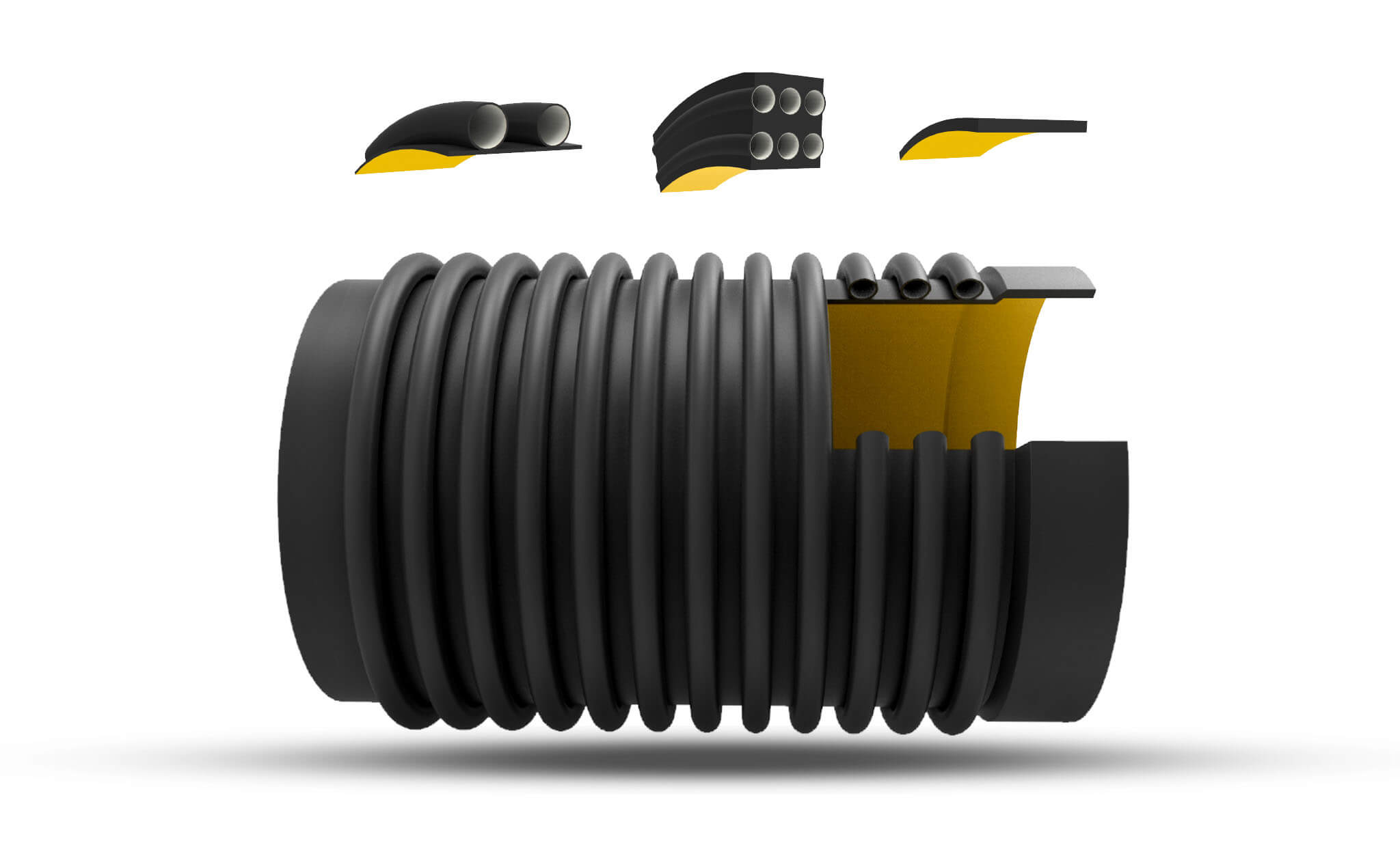 لوله های دوجداره کرتیوب دار PR21-0.4 - 400